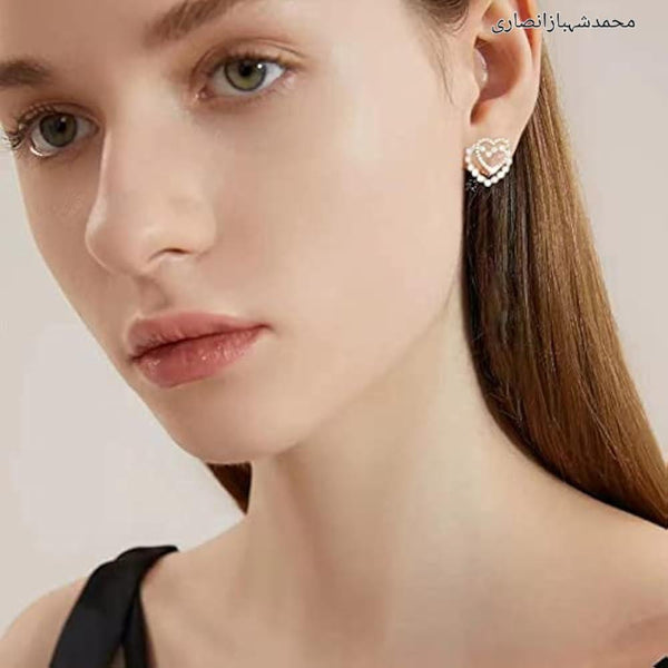 Women Earrings All Match Electroplating Geometric Stud Earrings